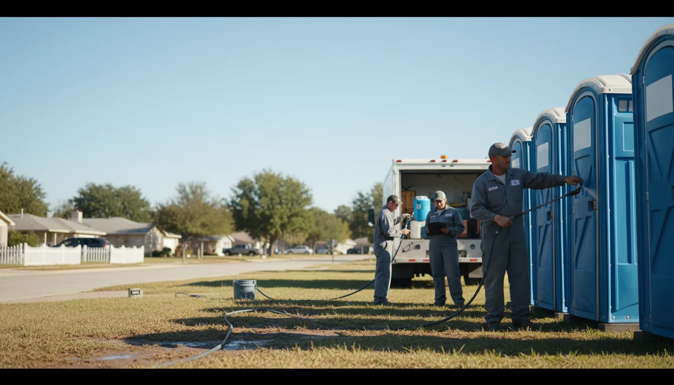 Long-Term Portable Toilet Rental in Courtland, VA near me